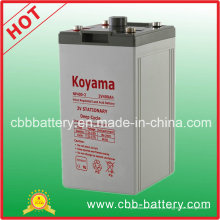 Bateria de armazenamento das baterias 2V 400ah AGM das telecomunicações